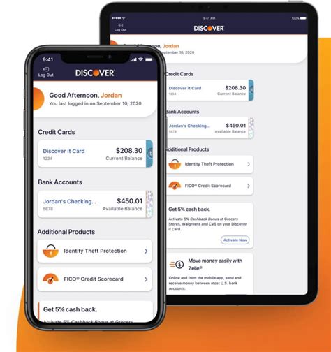 download discover mobile app|discover card manage my account.